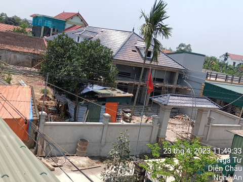 Dự Án nhà mái Nhật ở Nghệ An