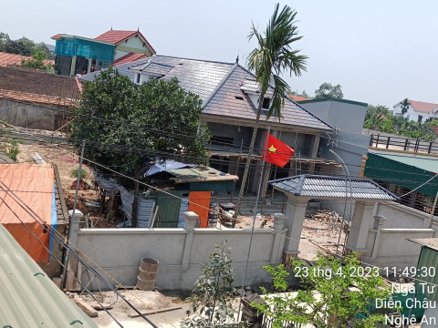 Dự Án nhà mái Nhật ở Nghệ An