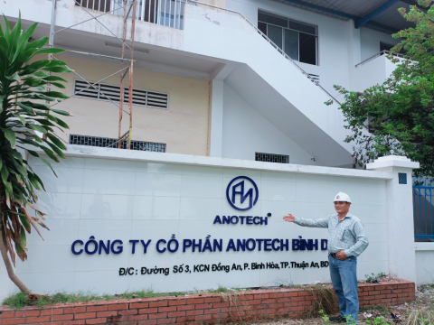 	Dự Án CTY cổ phần Anotech kcn Đồng An 1 Bình Dương