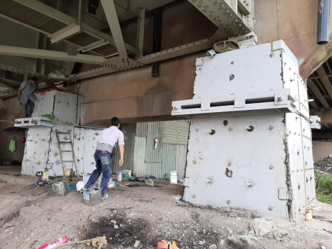 	Bơm keo Epoxy gia cố kết cấu cầu Đồng Nai (cầu cũ)