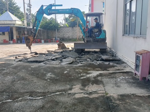 THI CÔNG NỀN SÂN CÔNG TY SATO IKEN VIETNAM KCN BÌNH DƯƠNG