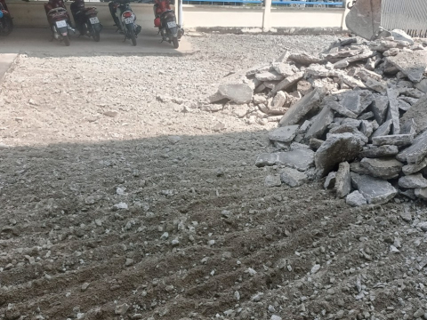 THI CÔNG NỀN SÂN CÔNG TY SATO IKEN VIETNAM KCN BÌNH DƯƠNG