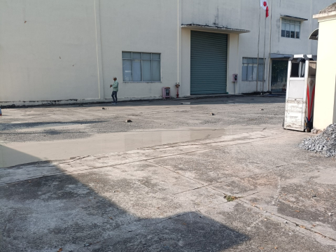 THI CÔNG NỀN SÂN CÔNG TY SATO IKEN VIETNAM KCN BÌNH DƯƠNG