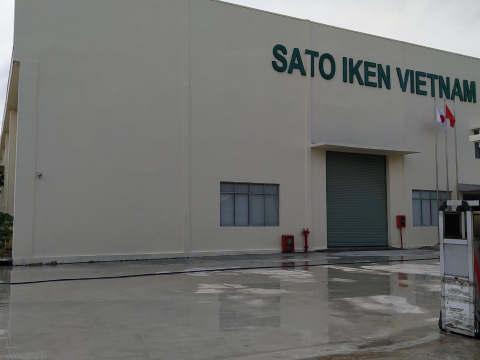 THI CÔNG NỀN SÂN CÔNG TY SATO IKEN VIETNAM KCN BÌNH DƯƠNG