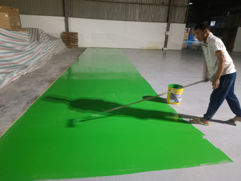 Công Ty Tnhh Mtv Tmdv Cơ Khí Nam Lâm sơn nền EPOXY