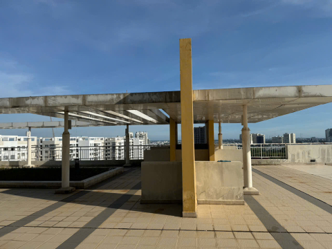 Thi công công tấm Panel mái sân thượng 